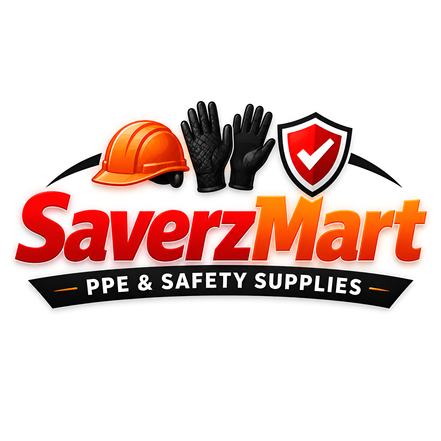 Nitrile Heavy Duty Premium Gloves in orange and green colors for durable hand protection.