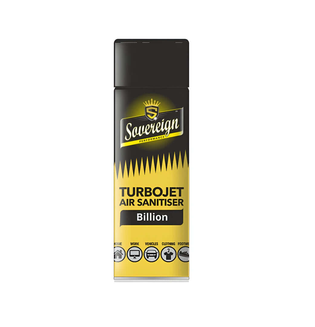 Sovereign Turbojet Air Sanitiser can on a white background